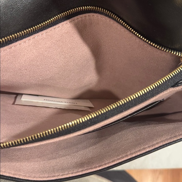 New Louis Vuitton Pochette Coussin Black Embossed Lambskin Leather Crossbody luv - Picture 5 of 9